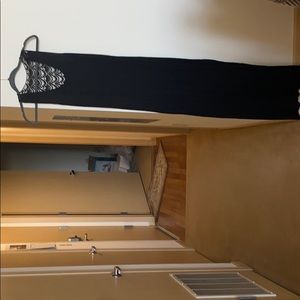 Maxi Dress black and lacy/ so comfy